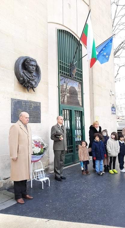 Посолство в Париж отдаде почит към делото и паметта на Васил Левски